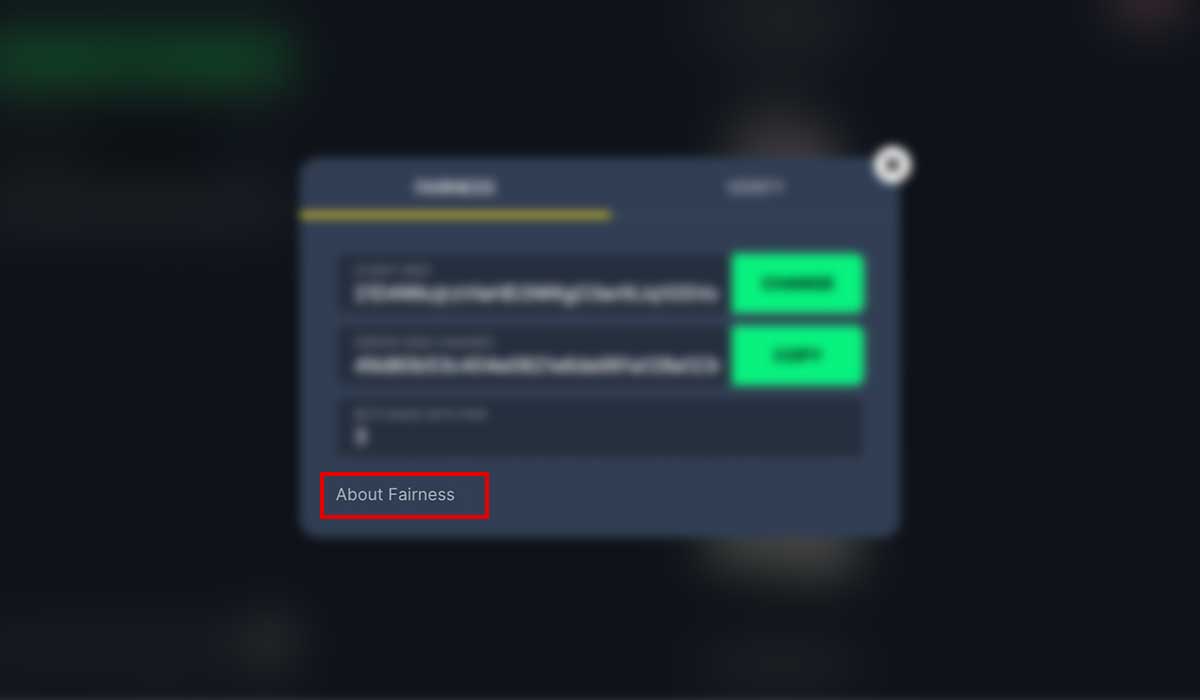 How to use the BitStarz Originals provably fair tool - step 7.