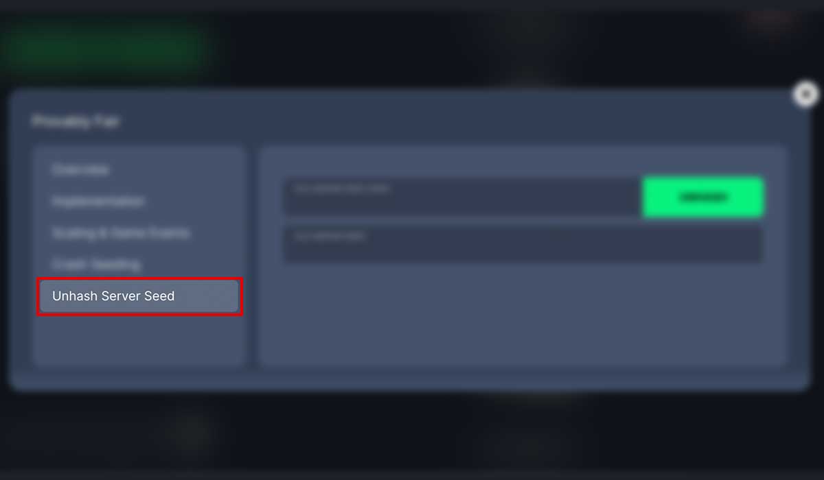How to use the BitStarz Originals provably fair tool - step 8.