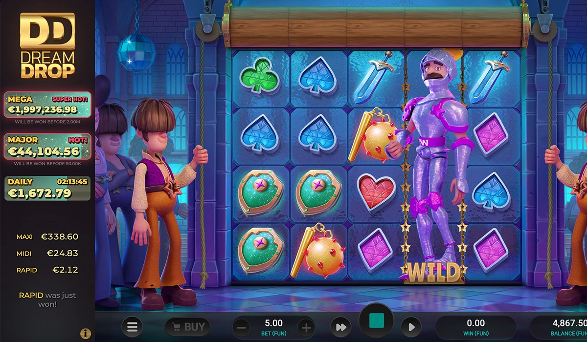 Slay-the-Reels-in-Groovy-Knights-Dream-Drop-Slot_special_image_1