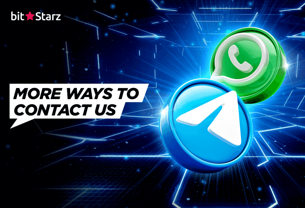 Contacting BitStarz Through Telegram and WhatsApp
