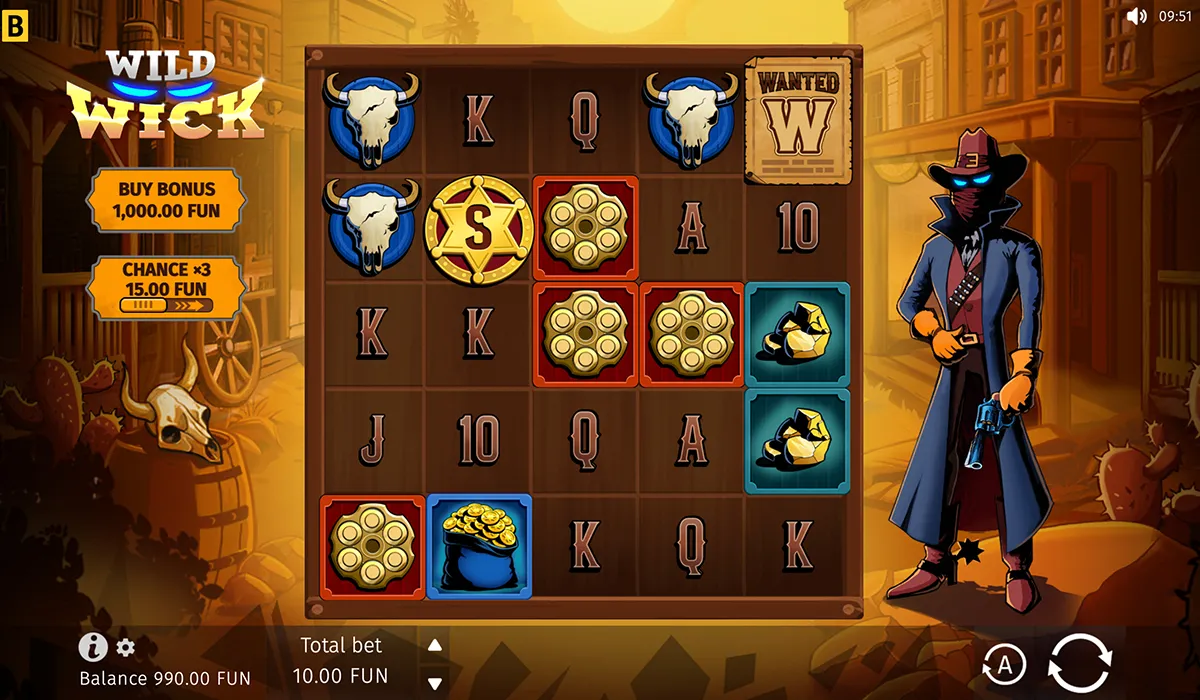 Light the Fuse and Chase the Fortune in Wild Wick Slot2