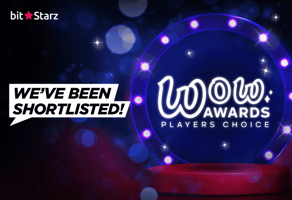 BitStarz Nominated in Two Categories for this Year's WOWAwards