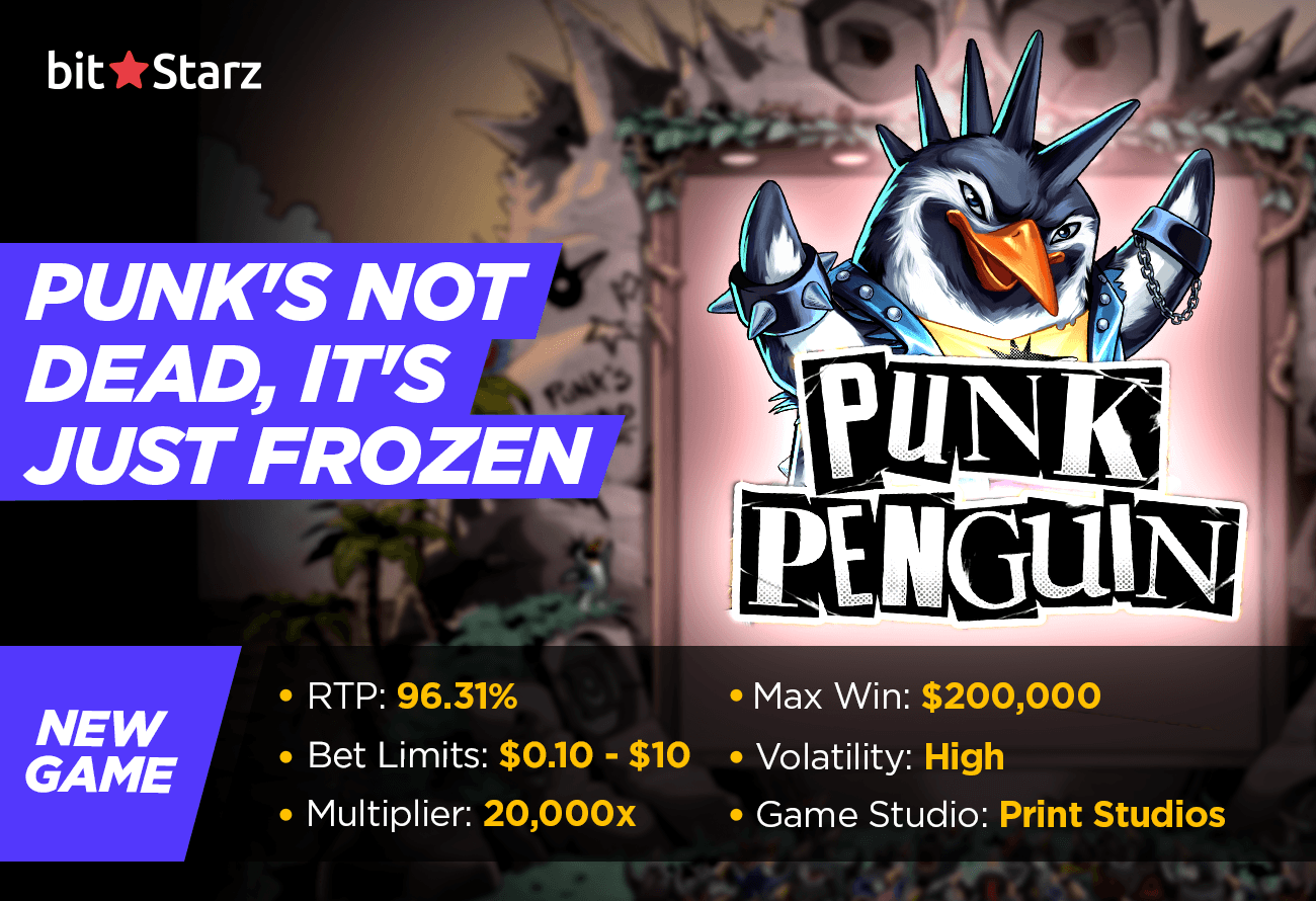 Punk-Penguin-Slot-Smashes-Its-Way-Onto-BitStarz
