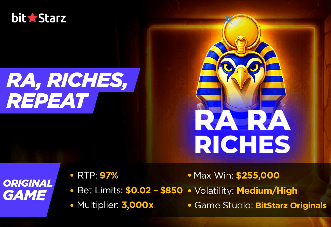 Ra-Ra-Riches-Slot-Joins-the-BitStarz-Originals-Vault